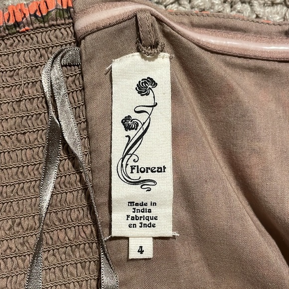 Anthropologie Floreat size 4 top - Picture 2 of 2
